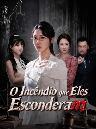 Capa da minissérie O Incêndio que Eles Esconderam