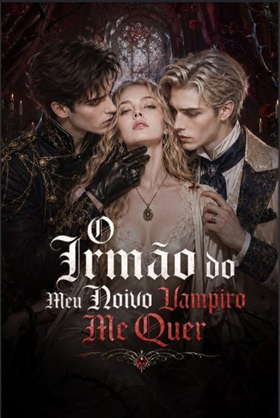 Capa da minissérie O Irmão do Meu Noivo Vampiro Me Quer