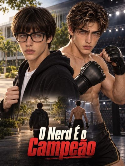 Capa da minissérie O Nerd É o Campeão Bl �