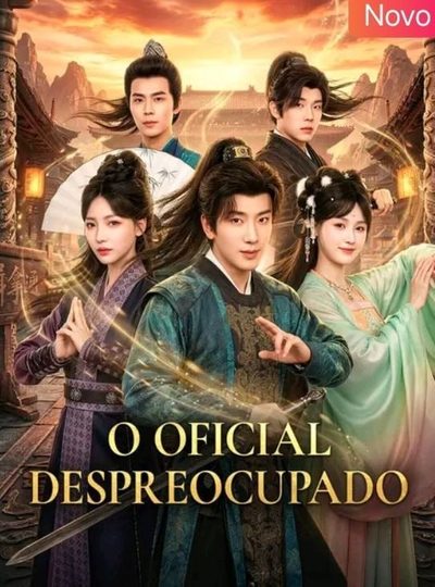 Capa da minissérie O Oficial Despreocupado