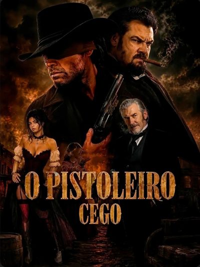 Capa da minissérie O Pistoleiro Cego