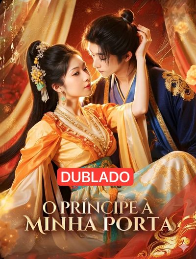 Capa da minissérie O Príncipe à Minha Porta