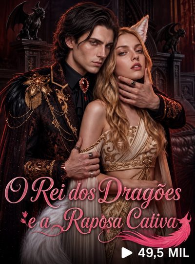 Capa da minissérie O Rei dos Dragões e a Raposa Cativa