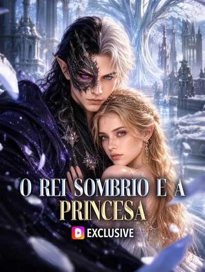 Capa da minissérie O Rei Sombrio e a Princesa