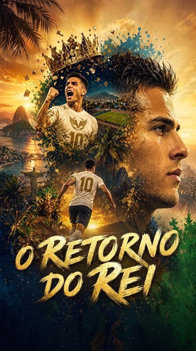 Capa da minissérie O Retorno do Rei