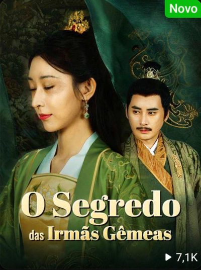 Capa da minissérie O Segredo das Irmãs Gêmeas