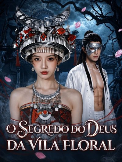 Capa da minissérie O Segredo do Deus da Vila Floral