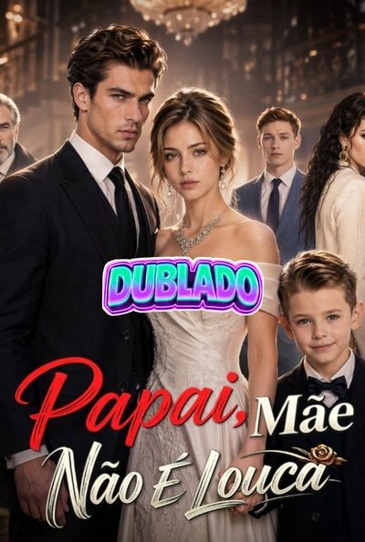 Capa da minissérie Papai Mãe Não É Louca