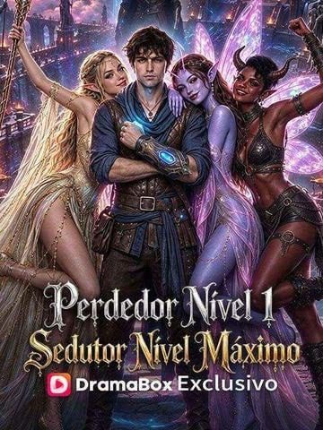 Capa da minissérie Perdedor Nível 1, Sedutor Nível Máximo -