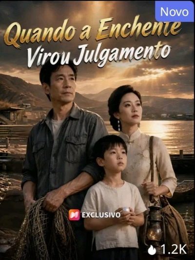 Capa da minissérie Quando a Enchente Virou Julgamento