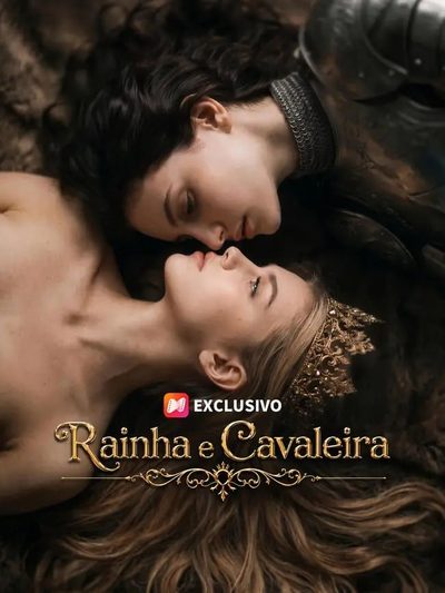 Capa da minissérie Rainha e Cavaleira