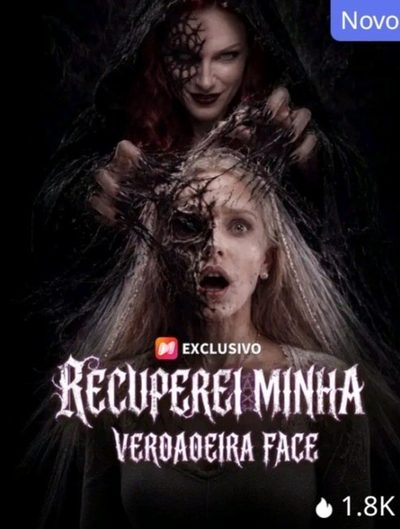 Capa da minissérie Recuperei Minha Verdadeira Face