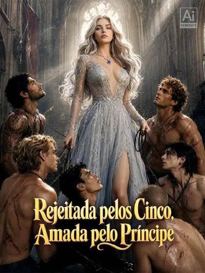 Capa da minissérie Rejeitada Pelos Cinco, Amada Pelo Príncipe