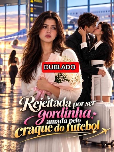 Capa da minissérie Rejeitada por Ser Gordinha, Amada Pelo Craque do Futebol
