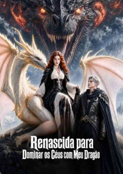 Capa da minissérie Renascida para Dominar os Ceus com Meu Dragão