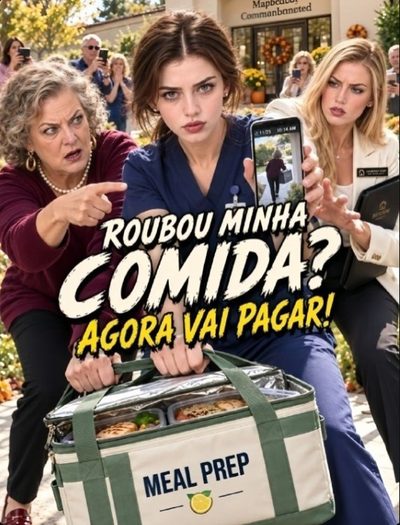 Capa da minissérie Roubou Minha Comida? Agora Vai Pagar!
