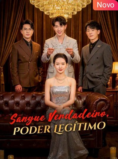 Capa da minissérie Sangue Verdadeiro, Poder Legítimo
