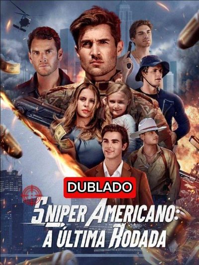 Capa da minissérie Sniper Americano: a Última Rodada