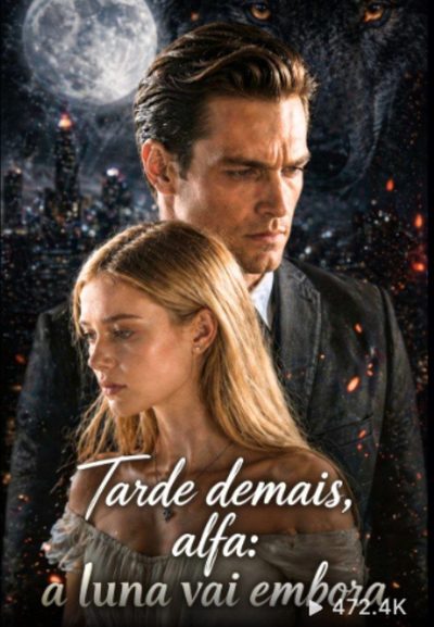 Capa da minissérie Tarde Demais, Alfa: a Luna Vai Embora