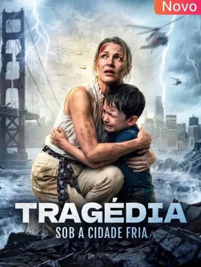 Capa da minissérie Tragédia Sob a Cidade Fria