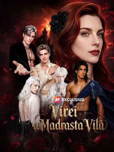 Capa da minissérie Virei a madrasta vilã