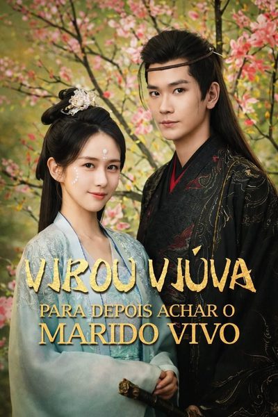 Capa da minissérie Virou Viúva para Depois Achar o Marido
