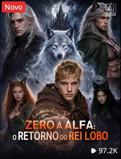 Capa da minissérie Zero a Alfa: o Retorno do Rei Lobo